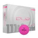 Wilson Duo Soft golfové míčky, růžové