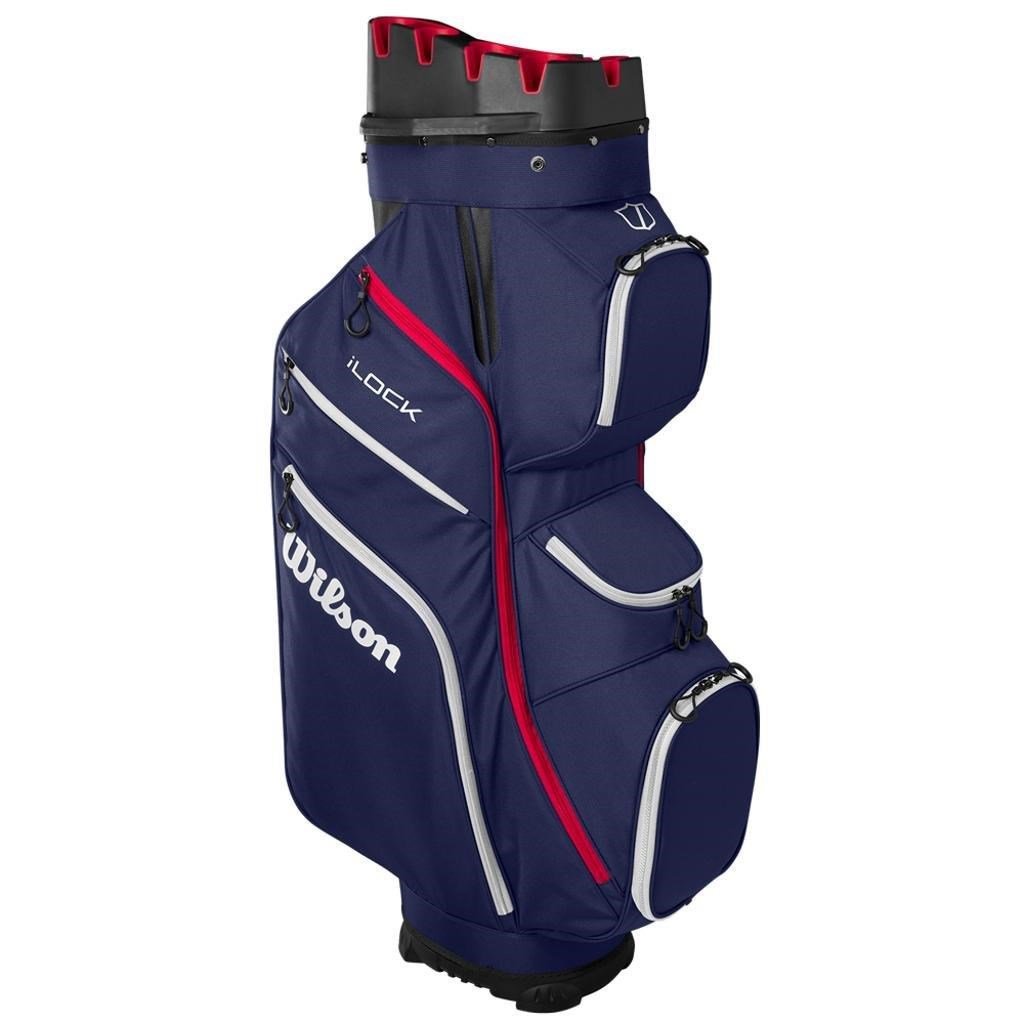 Wilson iLock cart bag, modro/bílo/červený