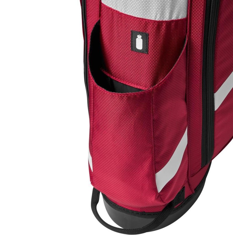 Wilson QS Quiver Carry stand bag, červeno/bílo/černý
