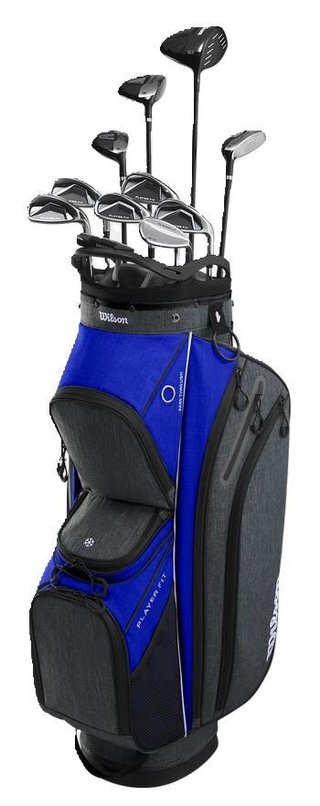 Wilson Player Fit Premium pánský golfový set, grafit