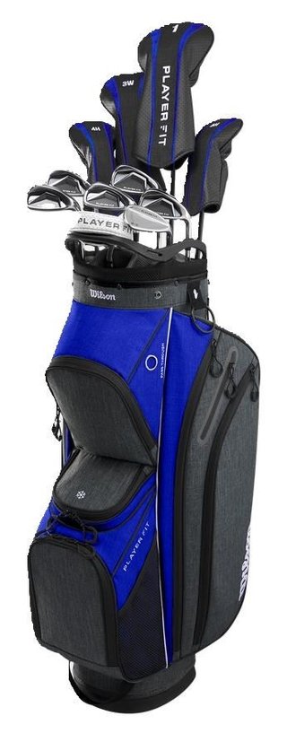 Wilson Player Fit Premium pánský golfový set, grafit
