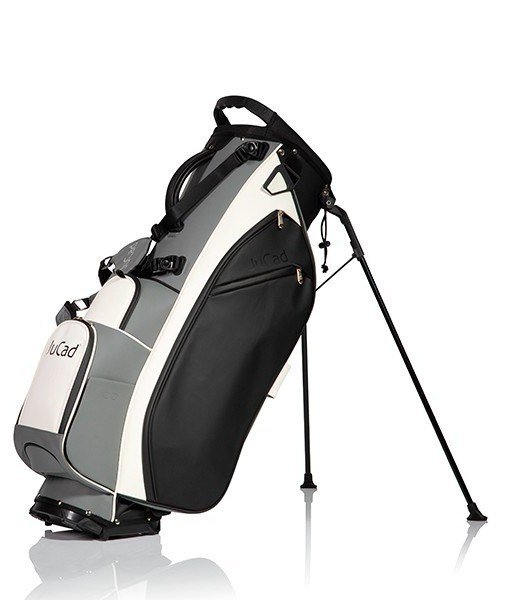 Jucad 2 in1 FIirst Class stand bag, černo/šedo/bílý