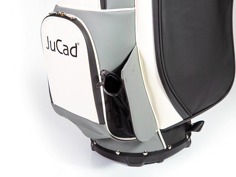 Jucad 2 in1 FIirst Class stand bag, černo/šedo/bílý
