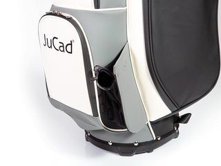 Jucad 2 in1 FIirst Class stand bag, bílý
