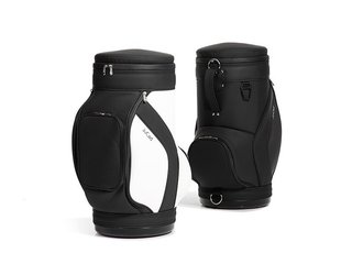 Jucad stool with cooler stolička s chladicím boxem na nápoje, černo/bílá