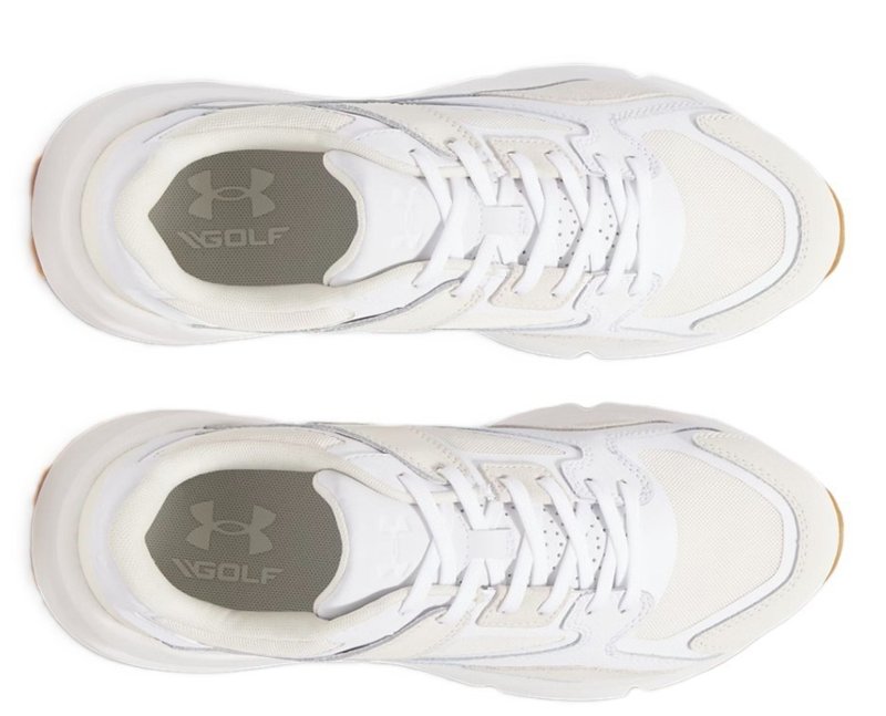 Under Armour Forge 96 Golf unisex golfové boty, bílé