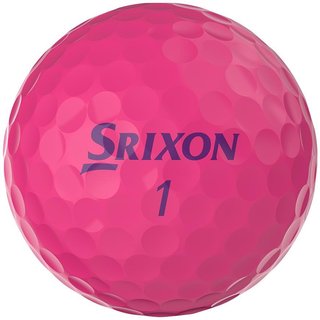 Srixon Soft Feel Lady dámské golfové míčky, růžové