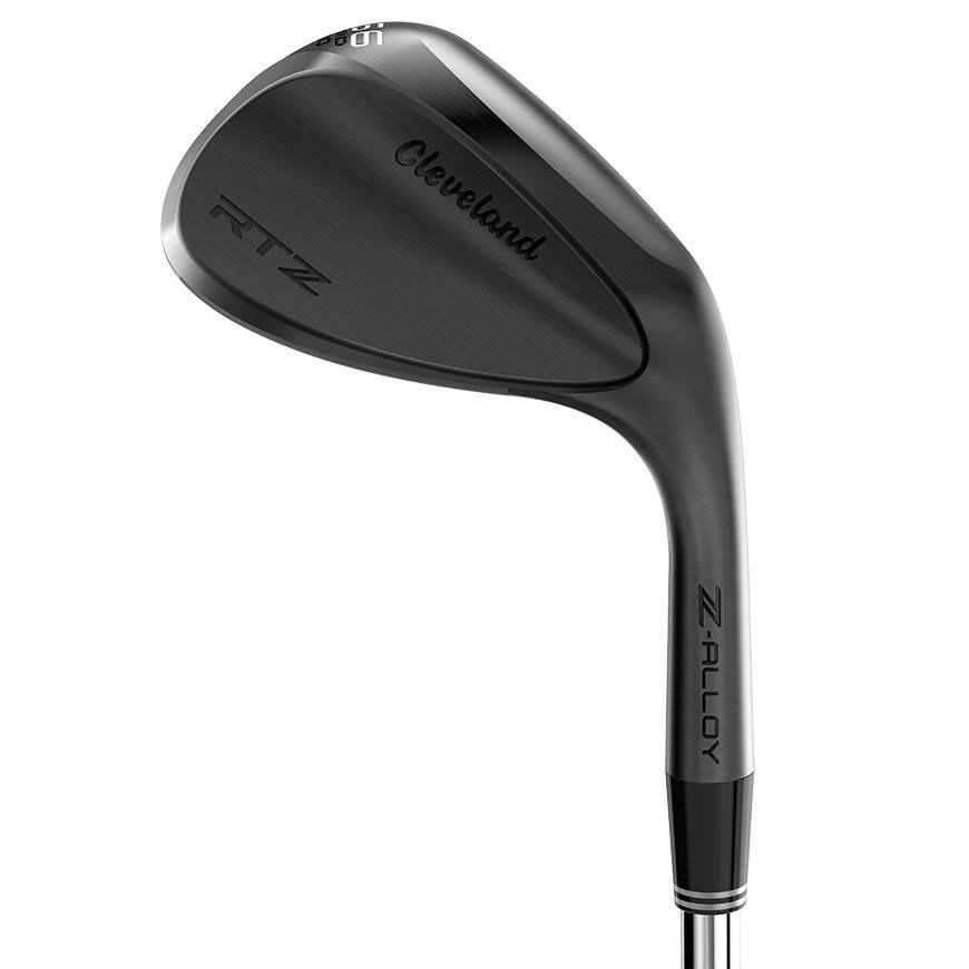 Cleveland RTZ Black Satin wedge, ocel