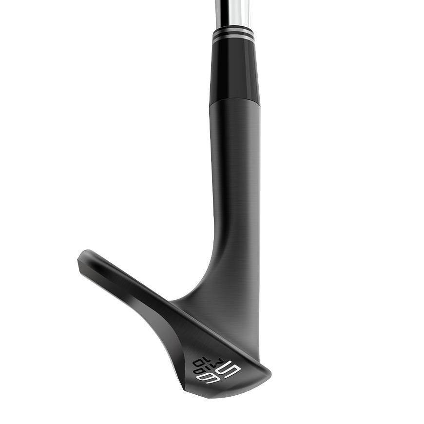 Cleveland RTZ Black Satin wedge, ocel