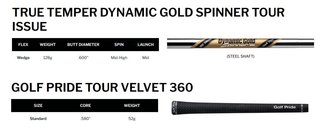 Cleveland RTZ Tour Satin wedge, ocel