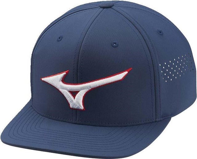 Mizuno Tour Flat Snapback pánská kšiltovka, modrá