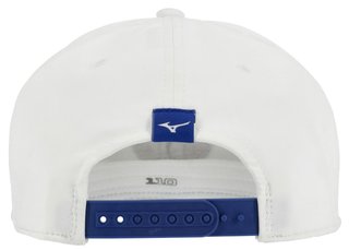 Mizuno Crossed Clubs Snapback pánská kšiltovka, bílá