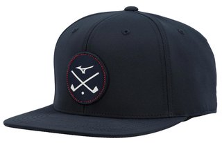Mizuno Crossed Clubs Snapback pánská kšiltovka, modrá
