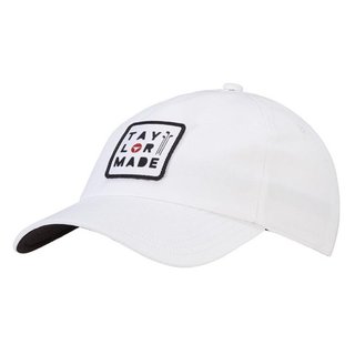 TaylorMade 5 Panel kšiltovka, bílá