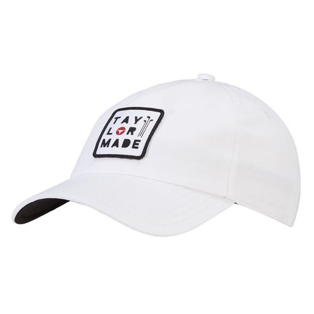 TaylorMade 5 Panel kšiltovka, bílá