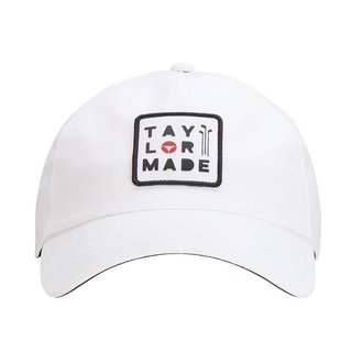 TaylorMade 5 Panel kšiltovka, bílá