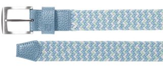 FootJoy Braided opasek, blue jay/white/pistachio