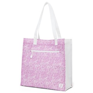 FootJoy Tote taška, white/berry animal