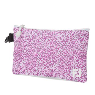 FootJoy Valuables Pouch taška na cennosti, white/berry animal
