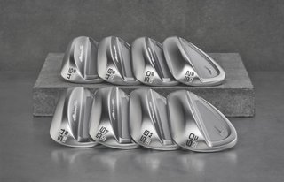 Mizuno Pro T-3 Soft White Satin wedge, ocel