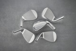 Mizuno Pro T-3 Soft White Satin wedge, ocel