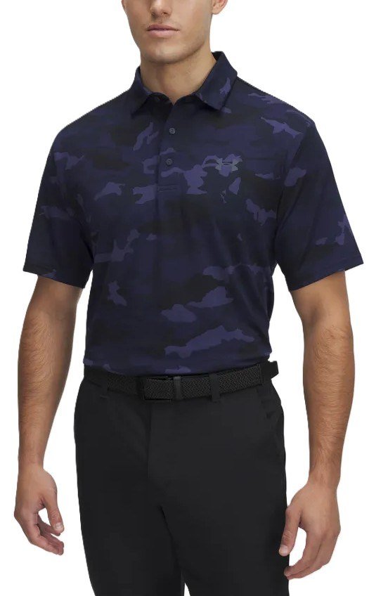Under Armour Playoff 3.0 Printed pánské polo, modré