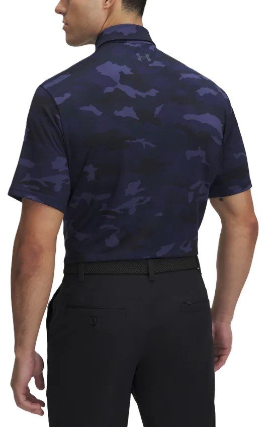 Under Armour Playoff 3.0 Printed pánské polo, modré