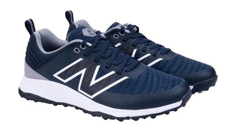 New Balance Fresh Foam Contend V2 pánské golfové boty, tmavě modro/šedé