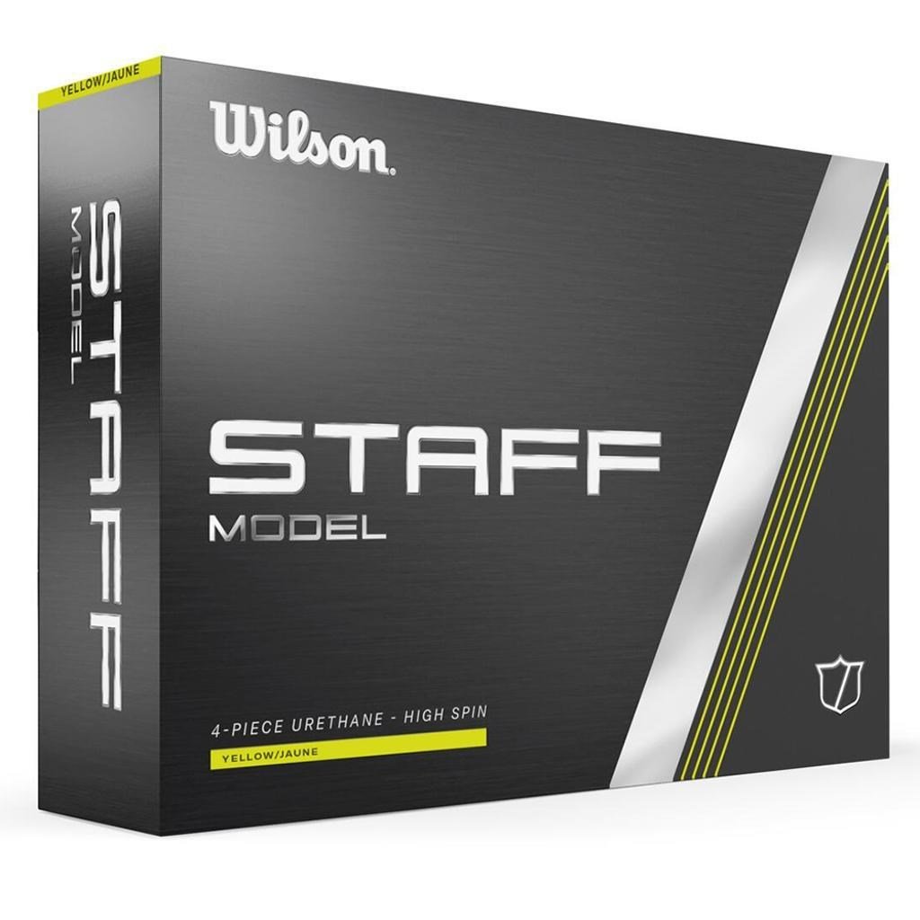 Wilson Staff Model golfové míčky, žluté