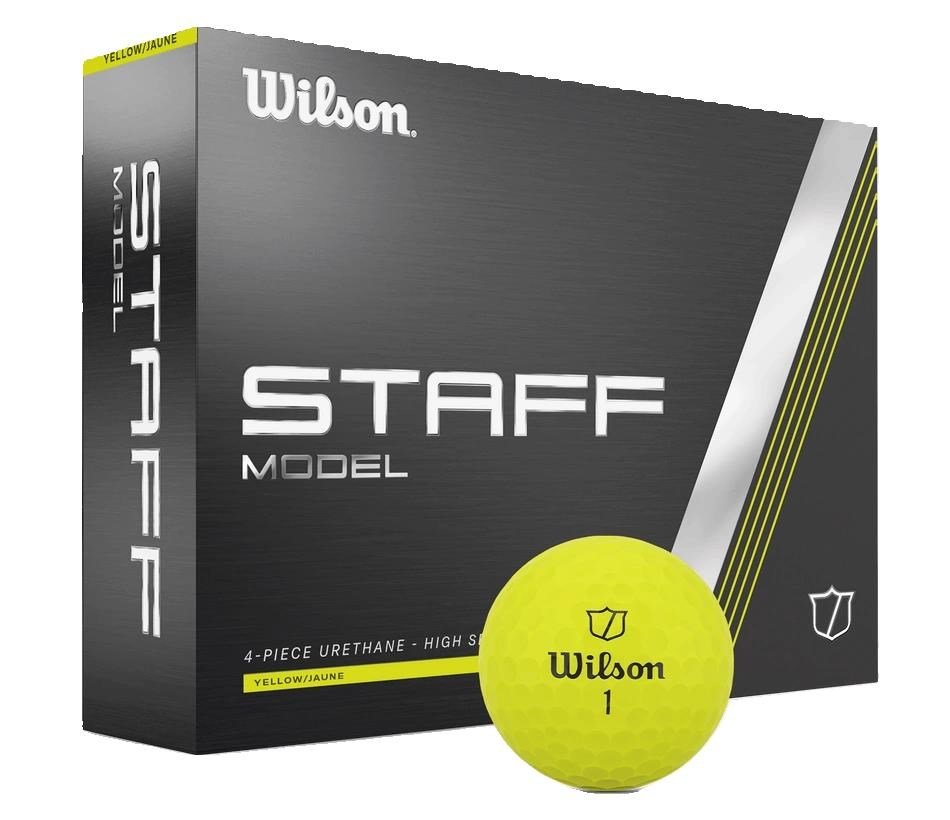 Wilson Staff Model golfové míčky, žluté