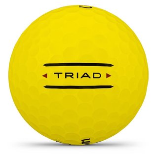 Wilson Triad golfové míčky, žluté