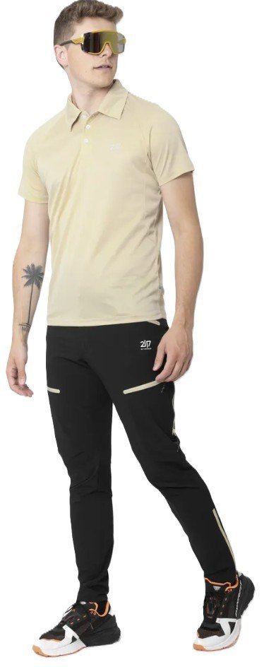 2117 of Sweeden FRÖSEKE pánské polo, béžové