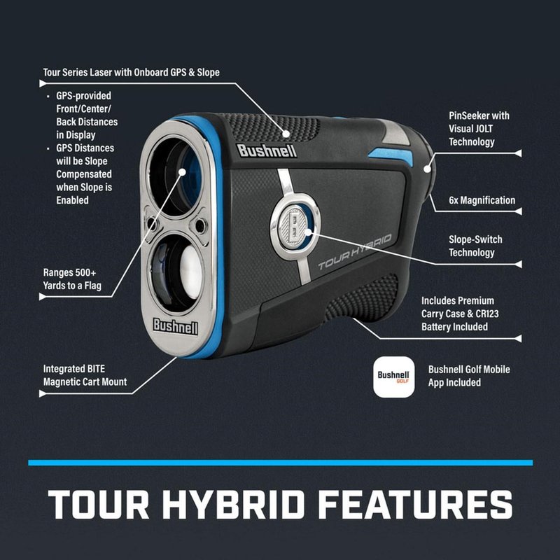 Bushnell Tour Hybrid laserový dálkoměr