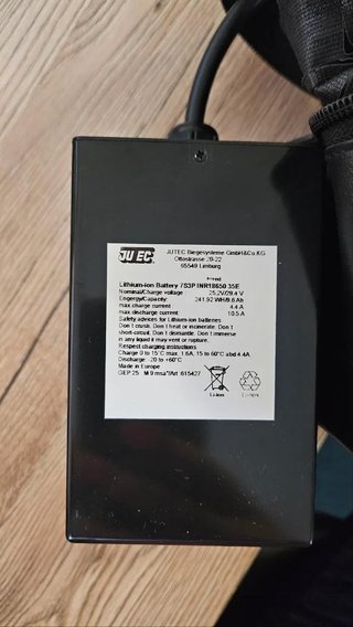 JuCad Powerpack 2.0 náhradní baterie, Magnetic Plug