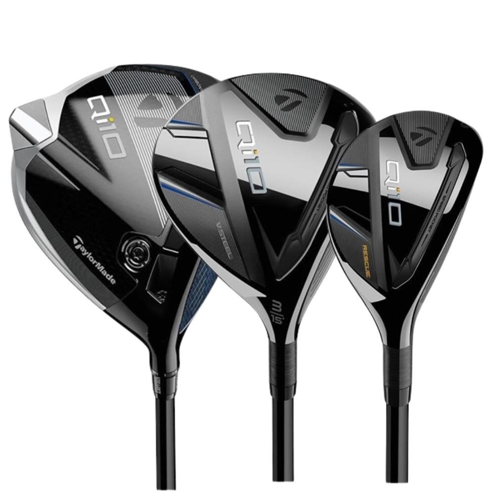 TaylorMade Qi10 Combo pánský set 3 holí