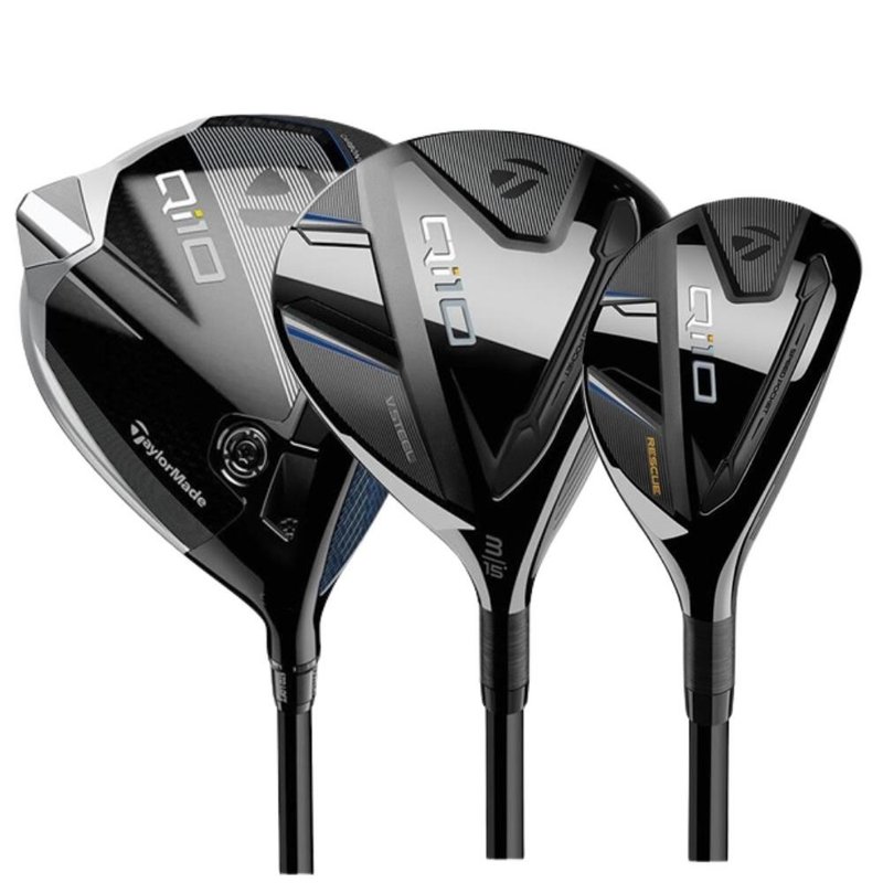 TaylorMade Qi10 Combo pánský set 3 holí