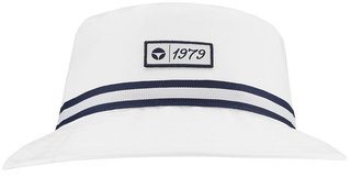 TaylorMade Vintage Twill Bucket klobouk, bílý