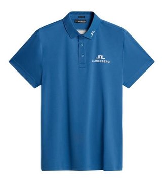 J.Lindeberg KV Tour Golf pánské polo, modré