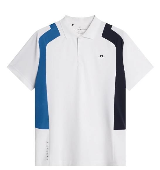 J.Lindeberg Legacy pánské polo, bílé
