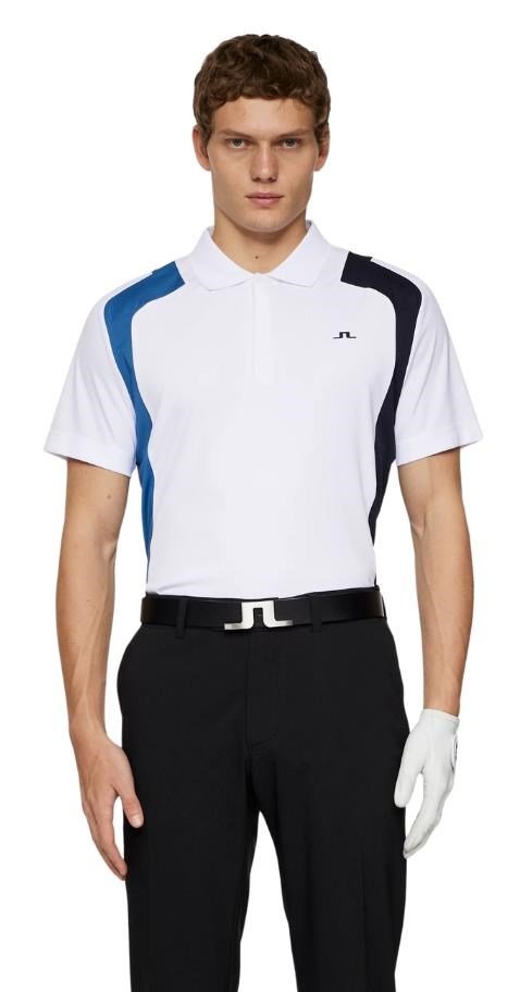 J.Lindeberg Legacy pánské polo, bílé