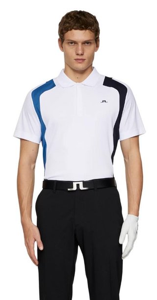 J.Lindeberg Legacy pánské polo, bílé