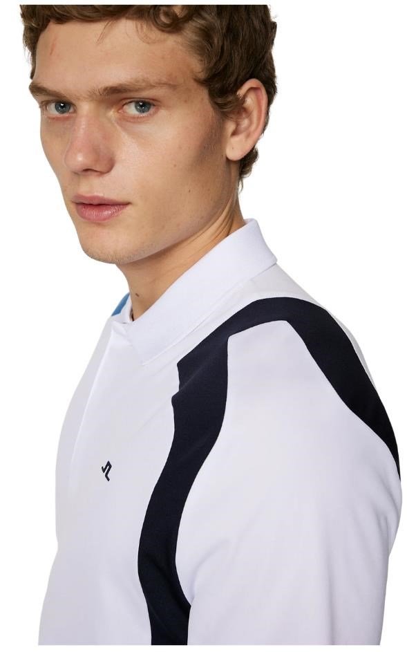 J.Lindeberg Legacy pánské polo, bílé