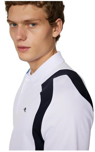 J.Lindeberg Legacy pánské polo, bílé