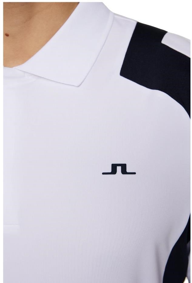 J.Lindeberg Legacy pánské polo, bílé