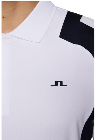 J.Lindeberg Legacy pánské polo, bílé