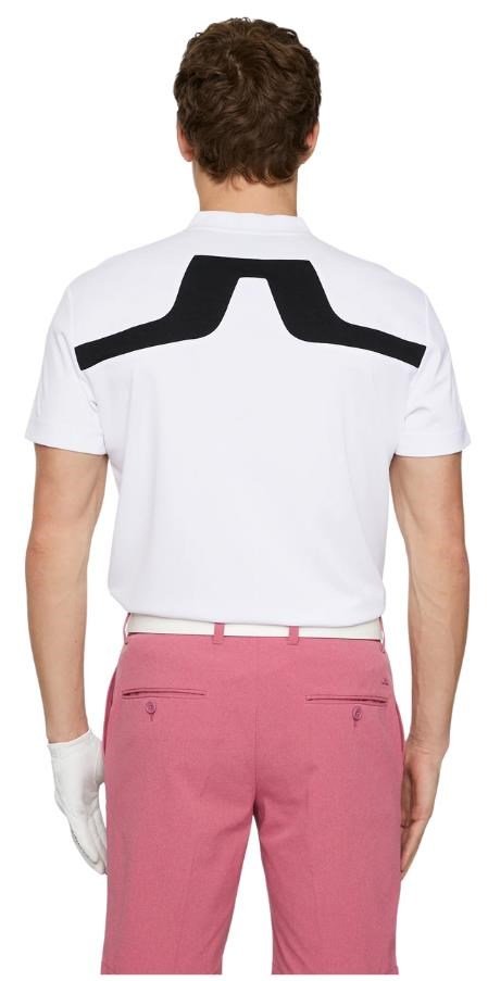 J.Lindeberg Anton pánské polo, bílé