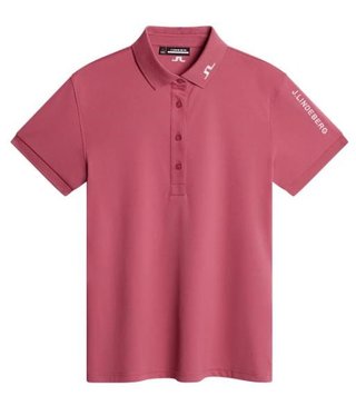 J.Lindeberg Tour Tech dámské polo, rose wine