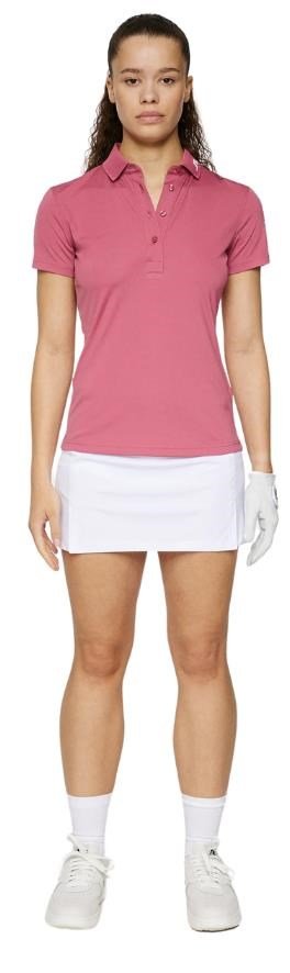 J.Lindeberg Tour Tech dámské polo, rose wine