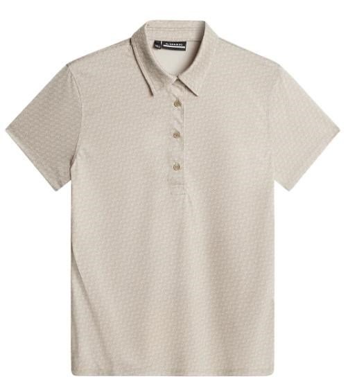 J.Lindeberg Caitlyn dámské polo, shadow bridge khaki