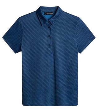J.Lindeberg Caitlyn dámské polo, shadow bridge navy